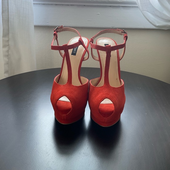 Shoemint Mía-tomato Red high heel (size 8) - Picture 2 of 7